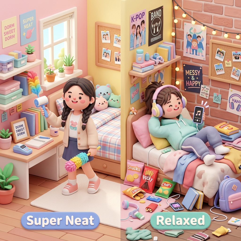 자취생 & 기숙사 룸메이트 궁합 테스트